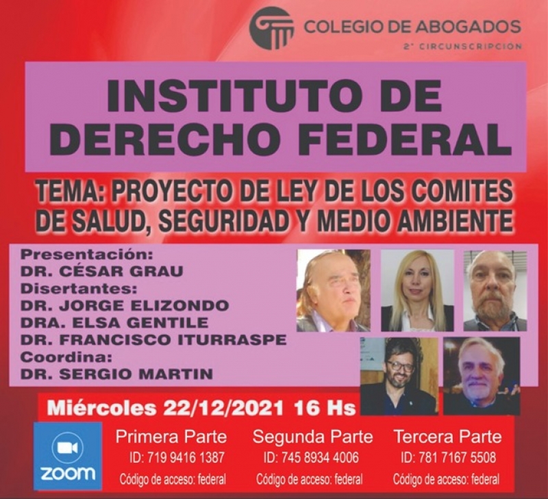 PROYECTO DE LEY DE LOS COMITES DE SALUD, SEGURIDAD Y MEDIO AMBIENTE